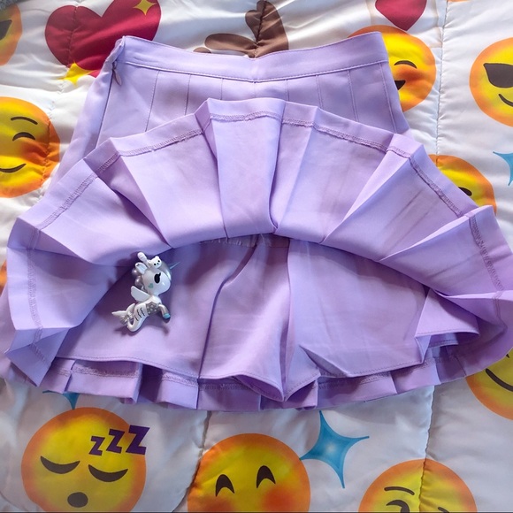 Sold🐨Lavender pleated tennis skort - Picture 2 of 4